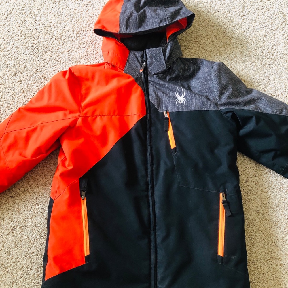 Boys Spyder Ski Jacket size 10